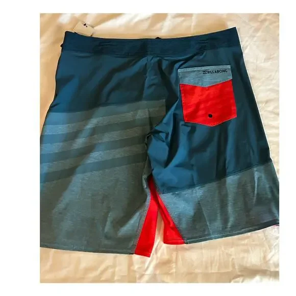 NWT BILLABONG Men's SLICE A FRAME X Board Shorts - Petrol - Size 38